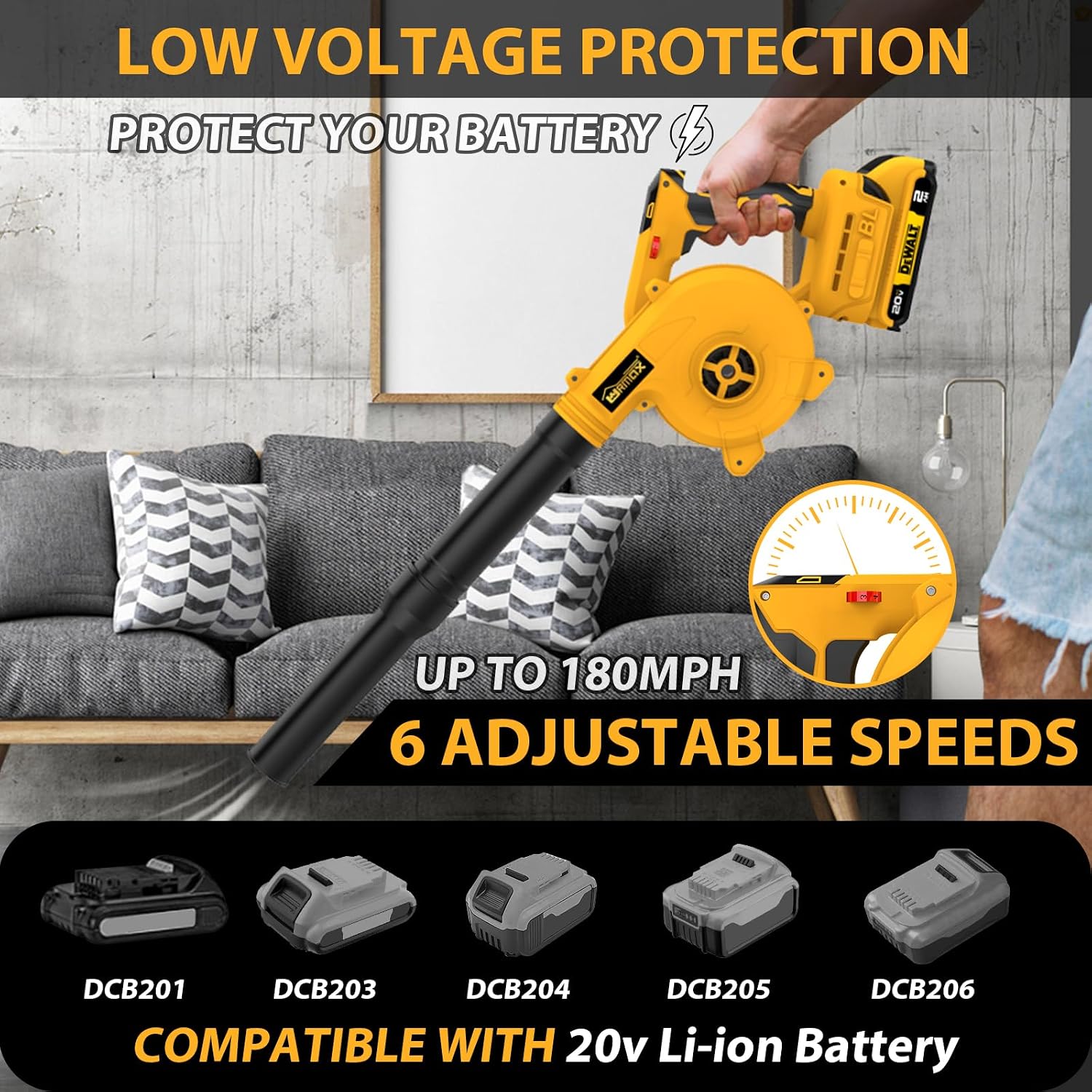 20V Cordless Jobsite Blower